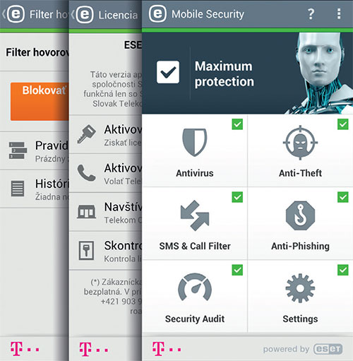 ESET Customizare Telekom Slovacia