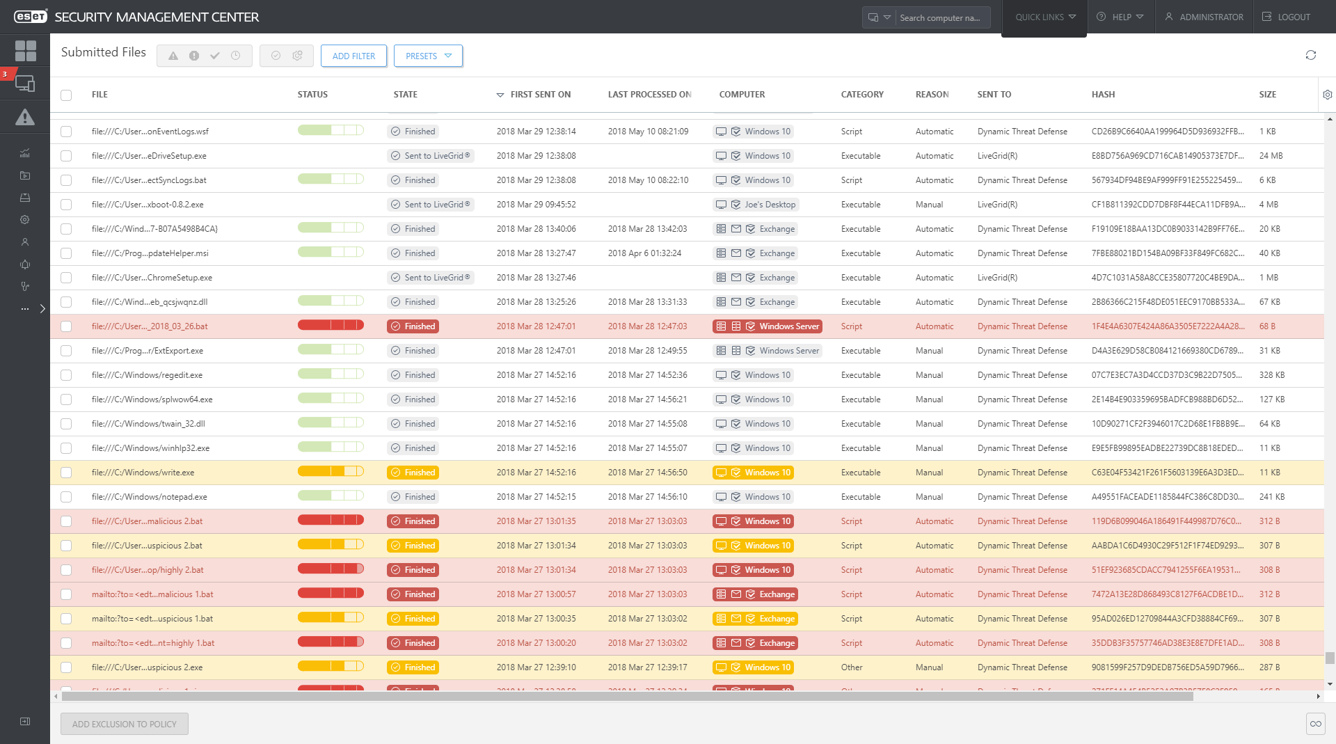 ESET Remote Administrator