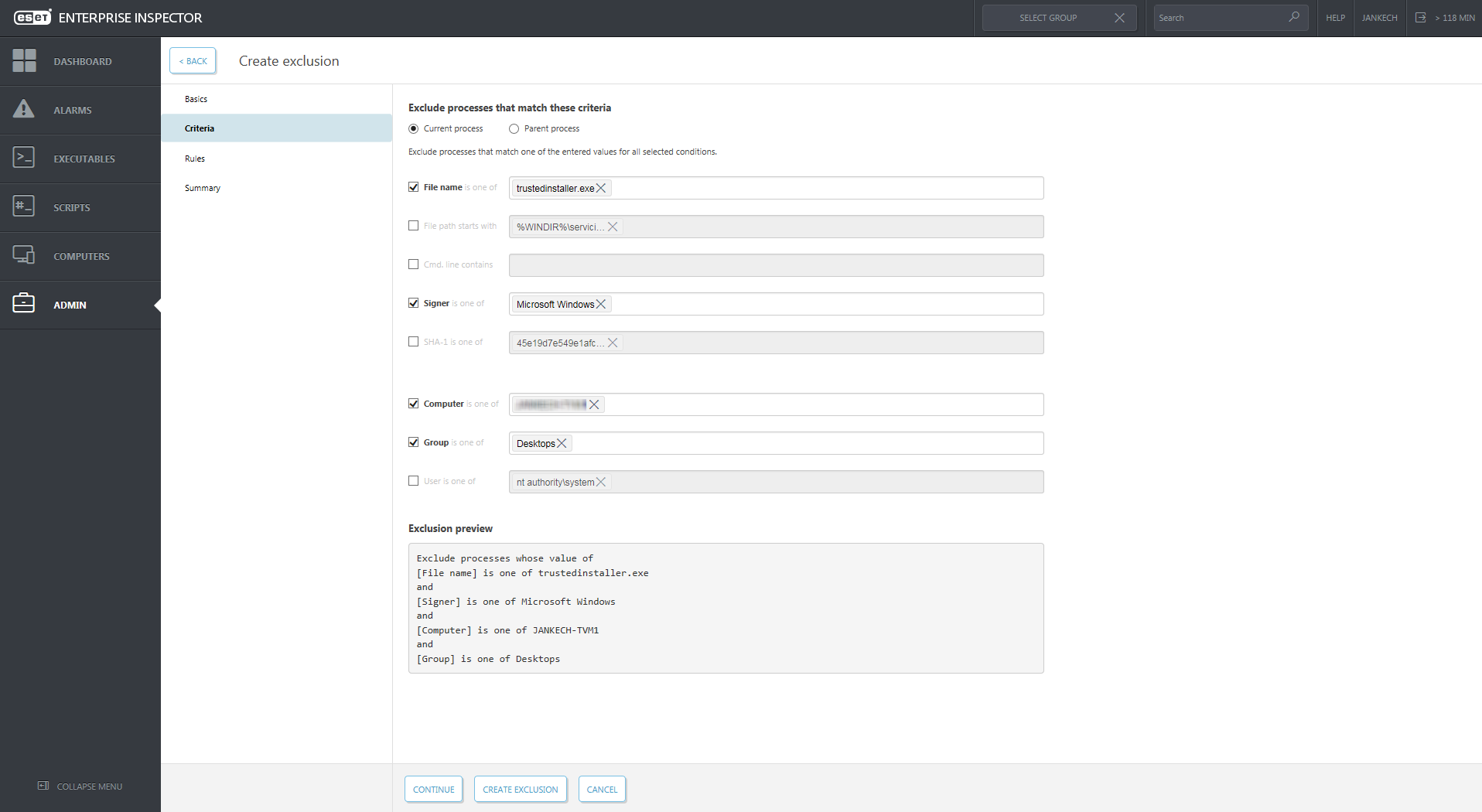 ESET Remote Administrator