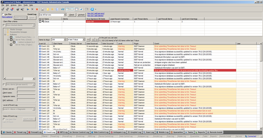 ESET Remote Administrator 5