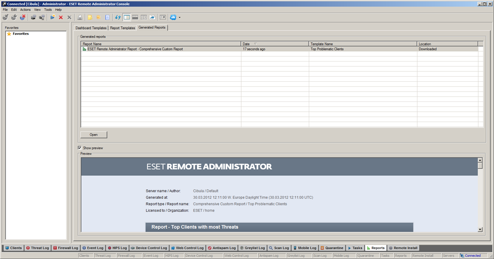 ESET Remote Administrator 5