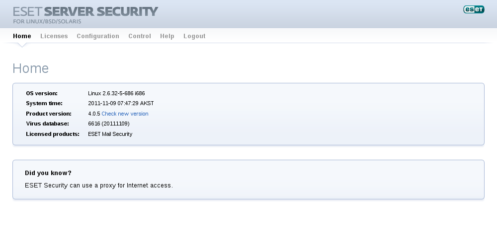Gateway Security Linux