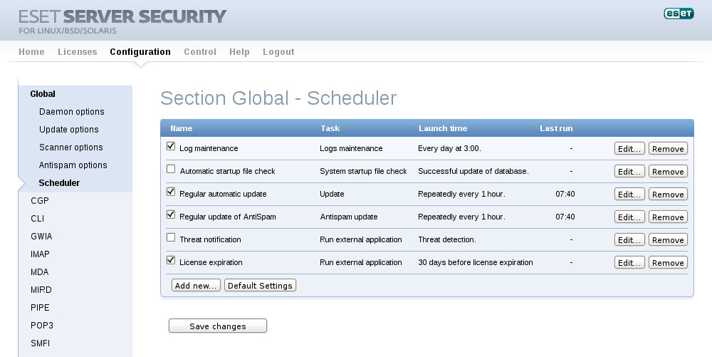 Gateway Security Linux