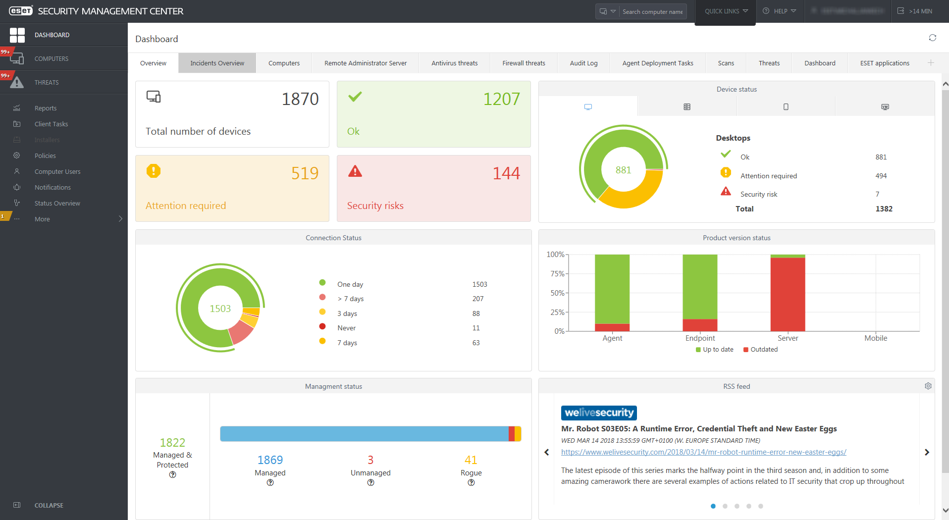 ESET Remote Administrator