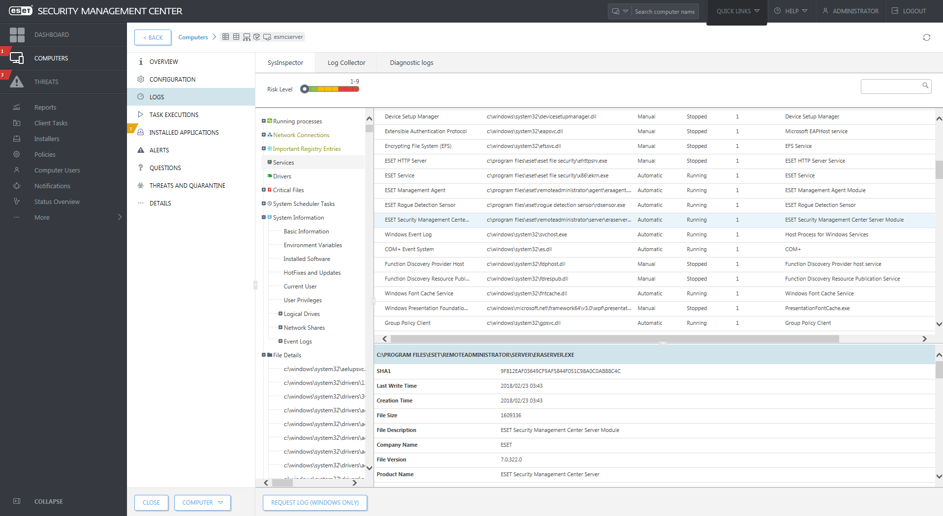 ESET Remote Administrator