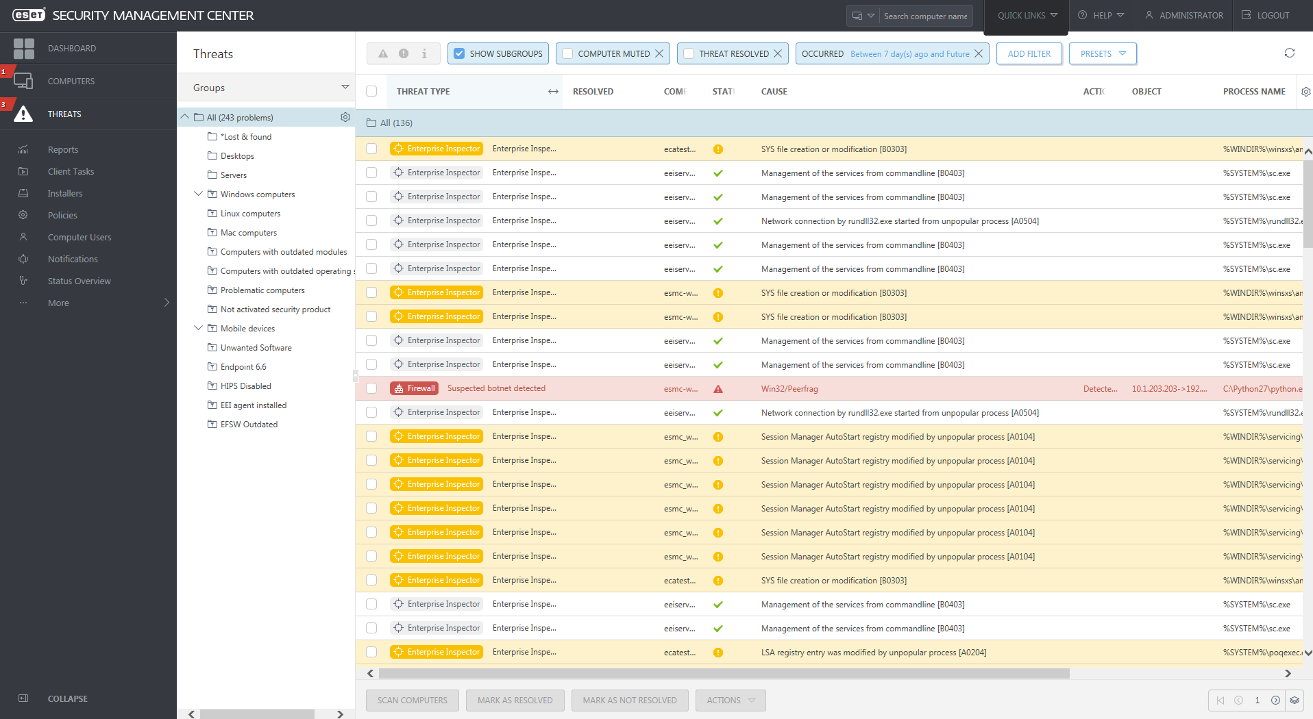 ESET Remote Administrator