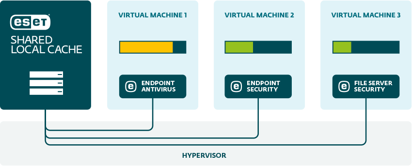 ESET Shared Local Cache Schemă