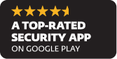 A top-rated security app on Google Play